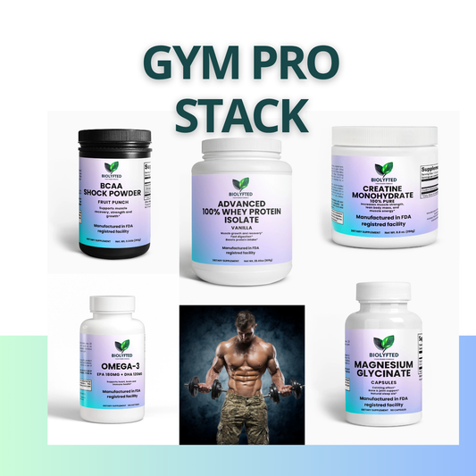 Mejora tu entrenamiento con Whey Protein, Creatina, BCAA, Omega-3 y Magnesio. Aumenta la fuerza, favorece la recuperación y mantén la resistencia para obtener ganancias consistentes.