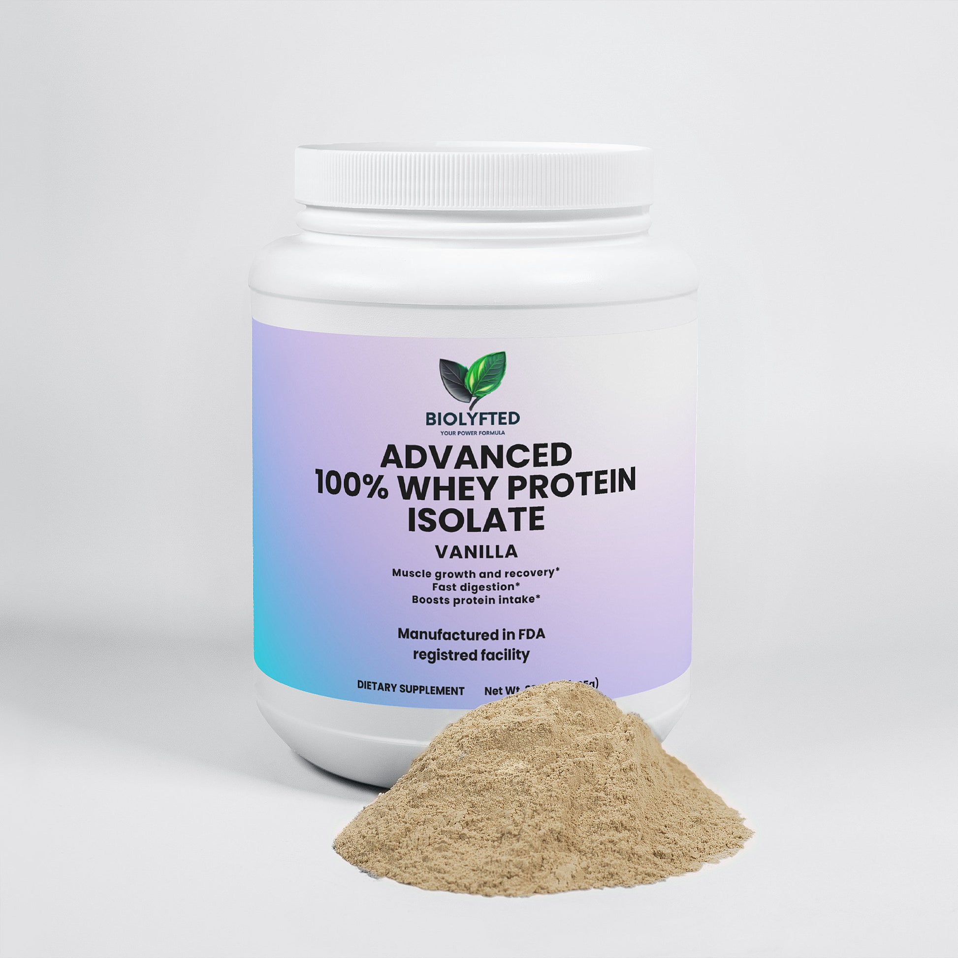Whey Protein Aislado 100 % Avanzado (vainilla)