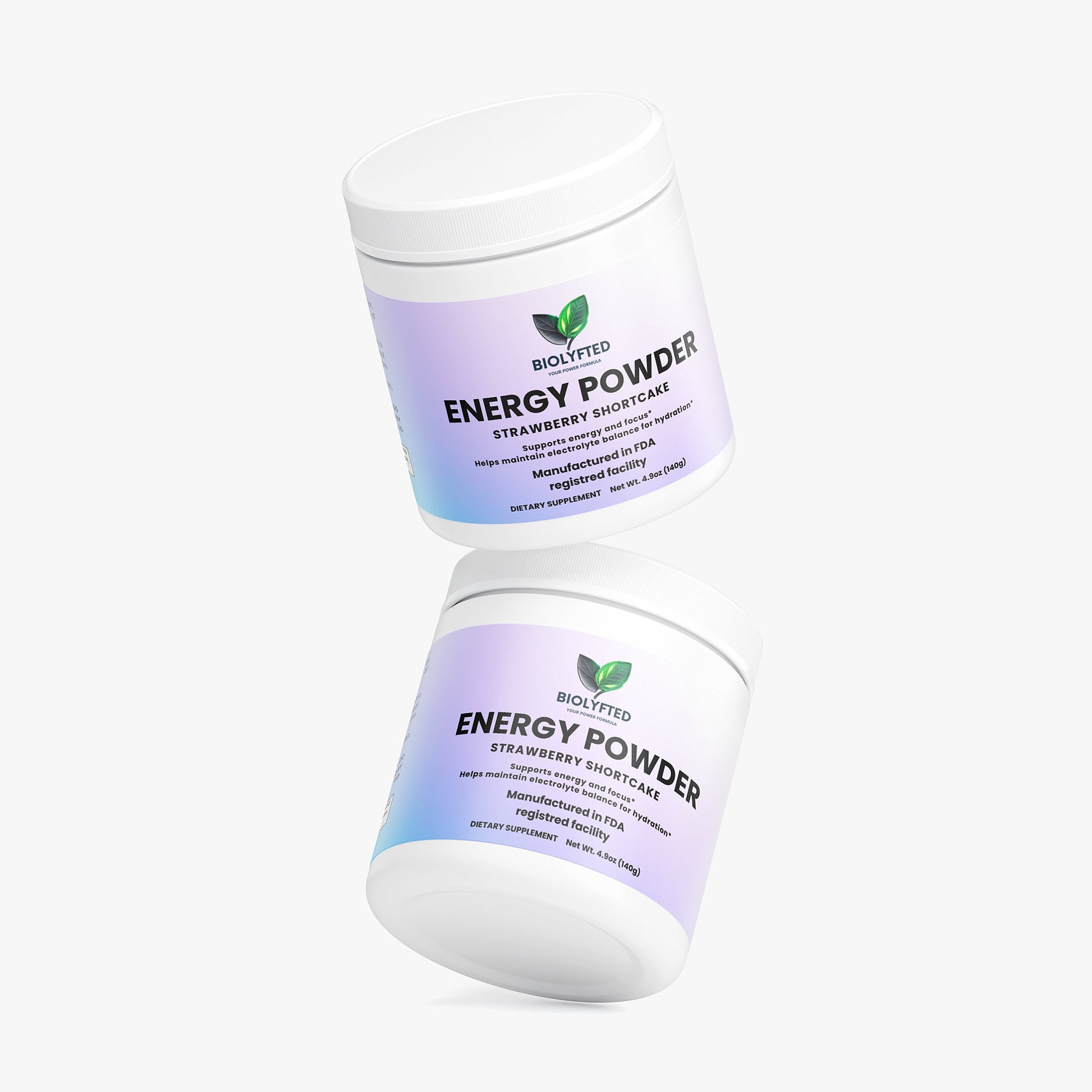 Energy Powder (Tarta de fresa)