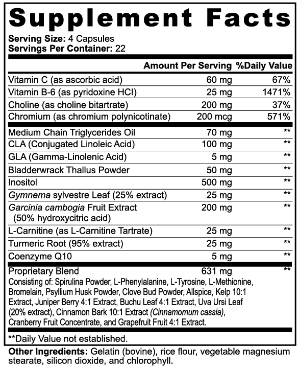 Fat Burner con MCT